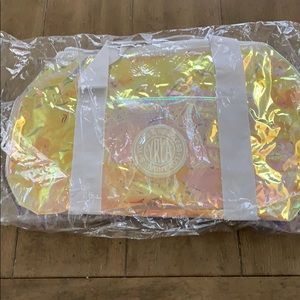 Clear weekender/ gym bag